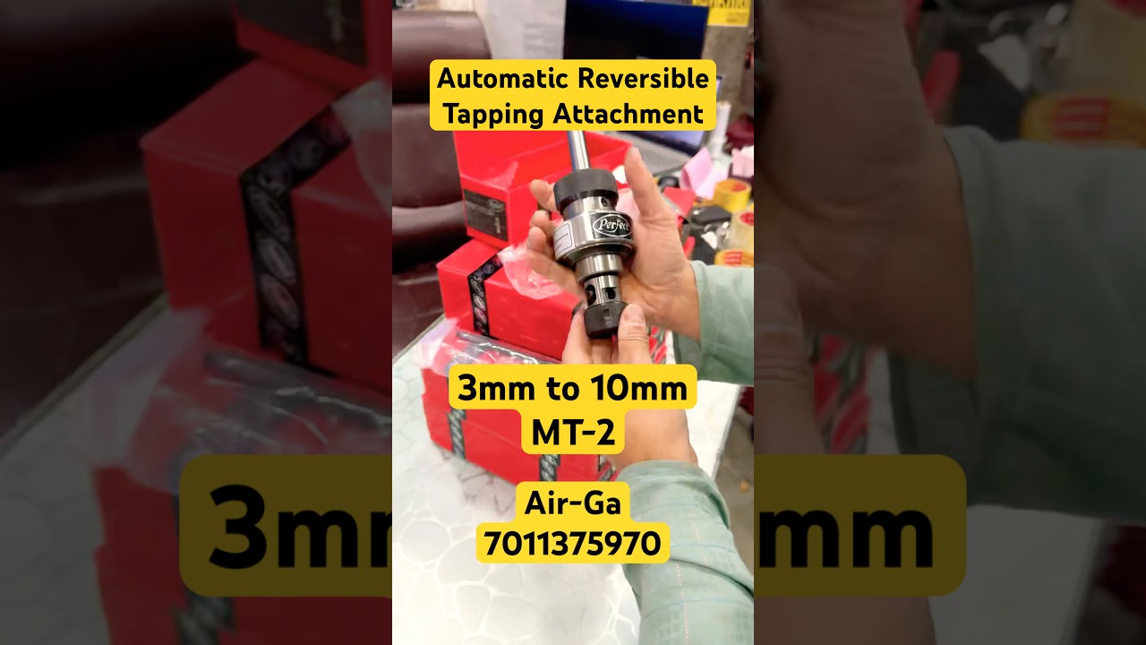 Unboxing Automatic Reversible Tapping Attachment MT2 (3mm to 10mm) #tapping  #drilling #shorts
