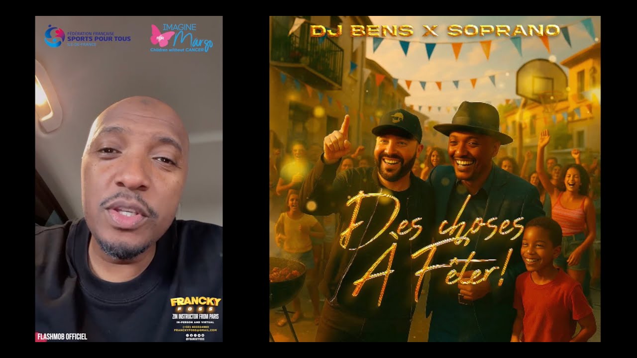 @soprano @DJBENS Des Choses à Fêter | Flashmob Officiel | @zumba @imagineformargo2352