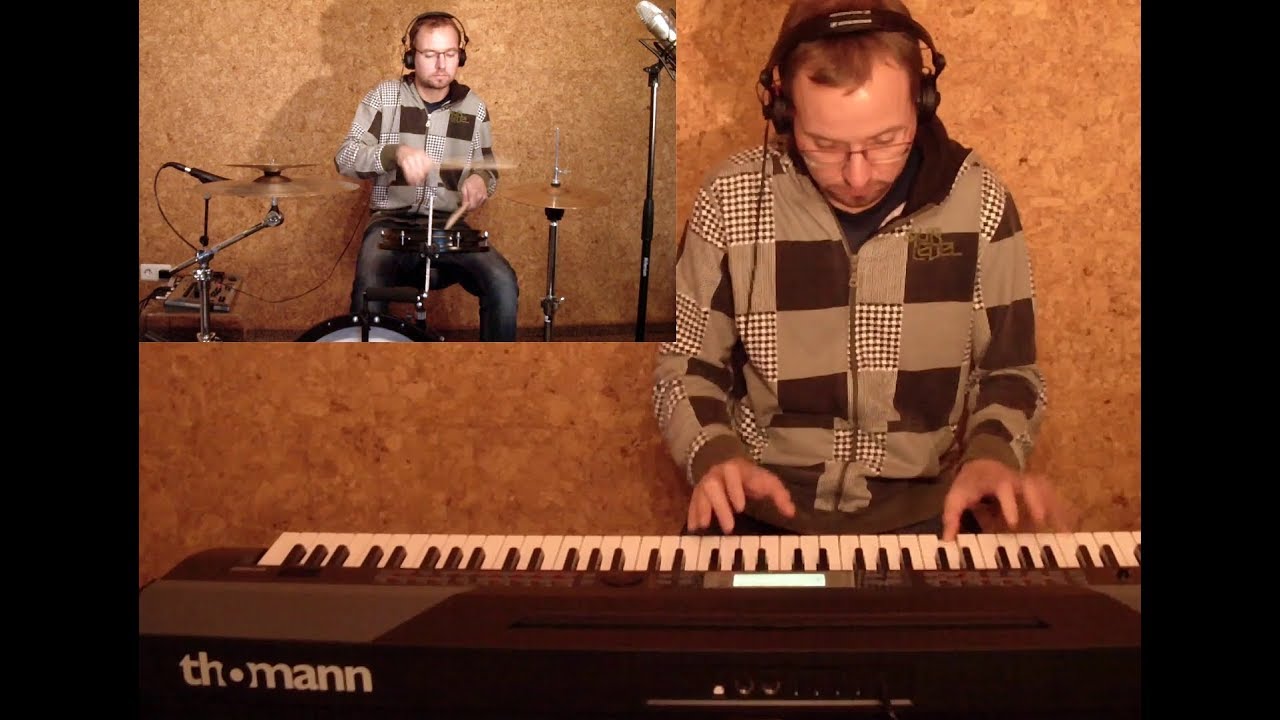 Pearl Compact Traveler Kit Test Part 3: Sound demo with piano by Christian Hoffe