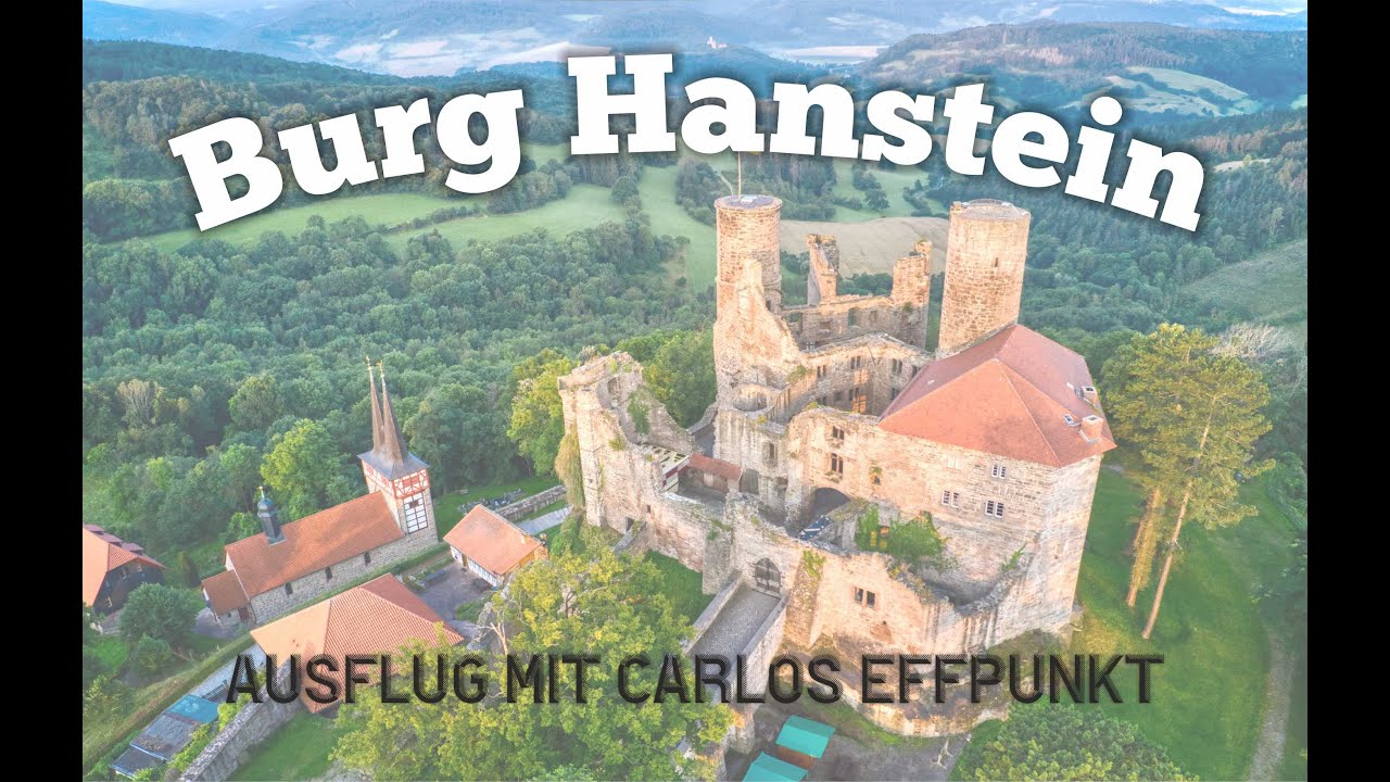 Burg Hanstein Thüringen (in 4K)