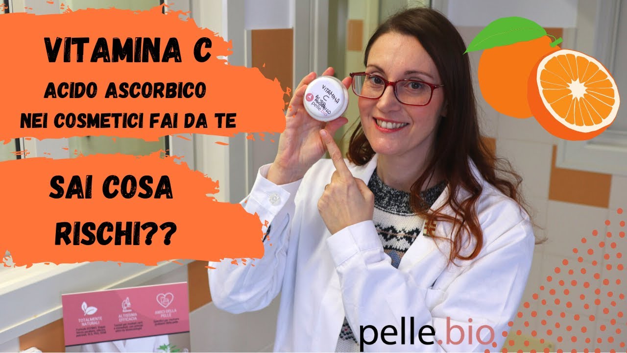 Vitamina C nei cosmetici fai da te: sai cosa rischi?