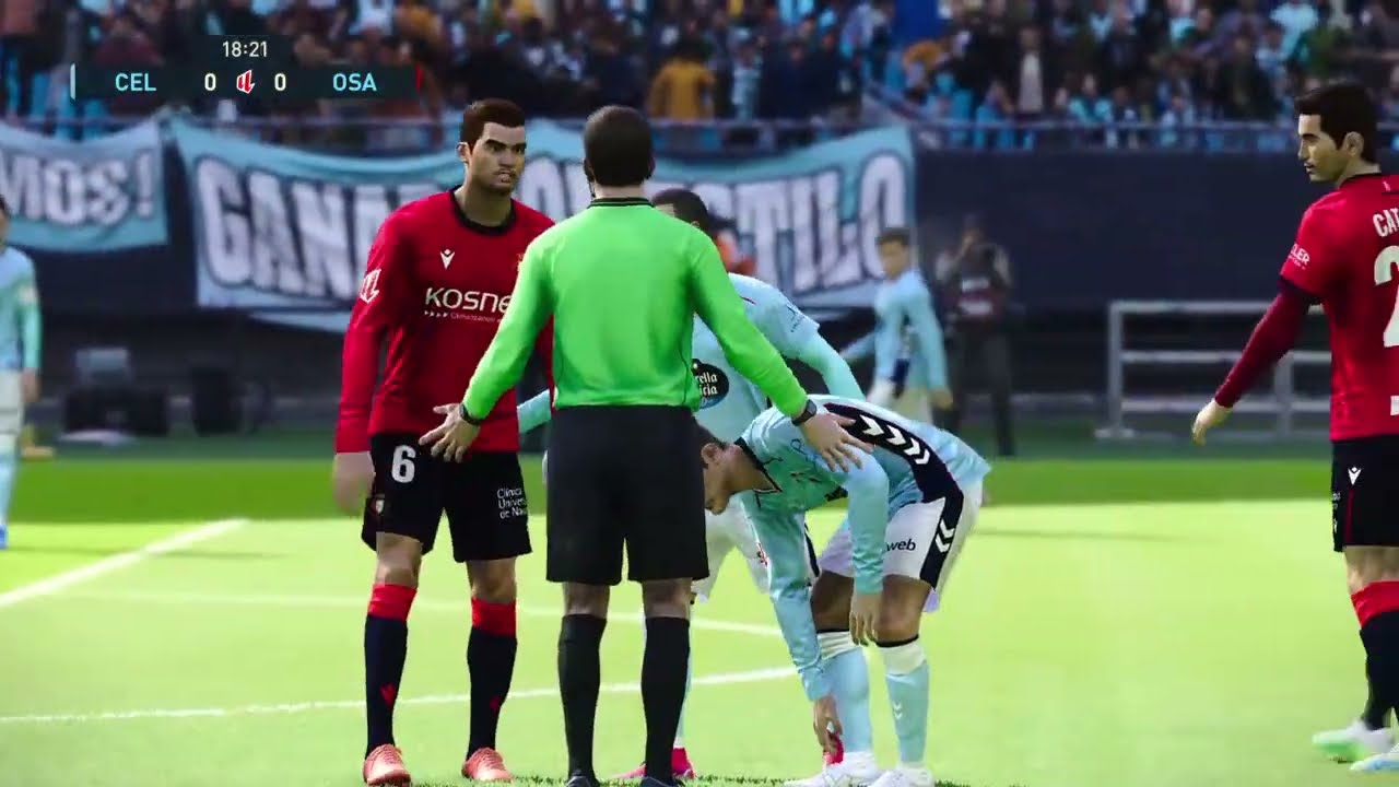 C3LTA V1G0 vs  OS4SUN4 4O V1VO COM 1M4G3N5  FHD - JOGO DE HOJE  ASSISTA AGORA GAMEPLAY PES21 PS5