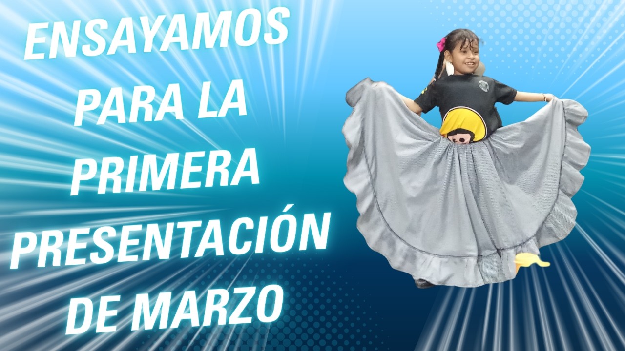 Ultimo ensayo antes de la presentación de esta semana, repasamos bailes de SINALOA y CHIAPAS.