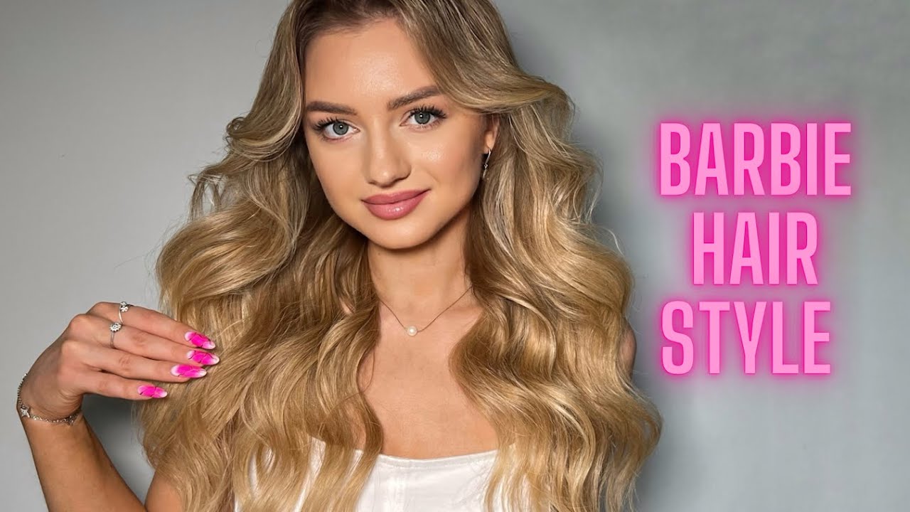 НАУЧИСЬ ДЕЛАТЬ ОБЪЕМНЫЕ ЛОКОНЫ BARBIE  🎀 (на нарощенные волосы)