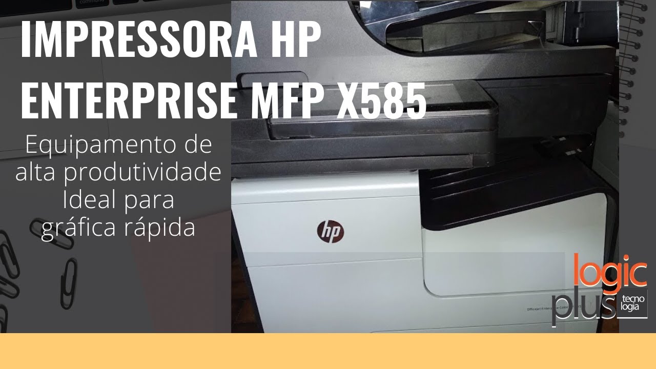 Impressora Multifuncional Officejet Enterprise Color Mfp X585