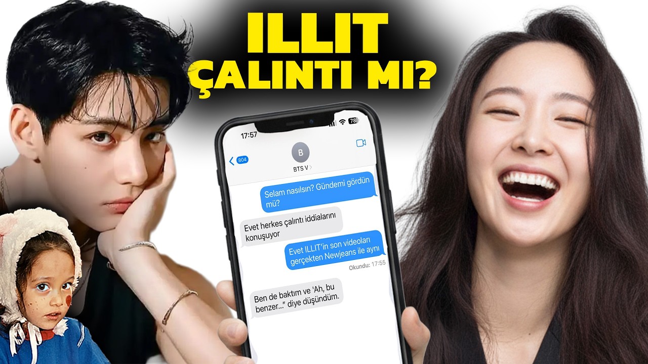 Min Hee Jin BTS Üyesi V'nin Mesajlarını İfşa Etti! Taehyung Gerçekten ILLIT’e “Benzer” Dedi Mi? #BTS
