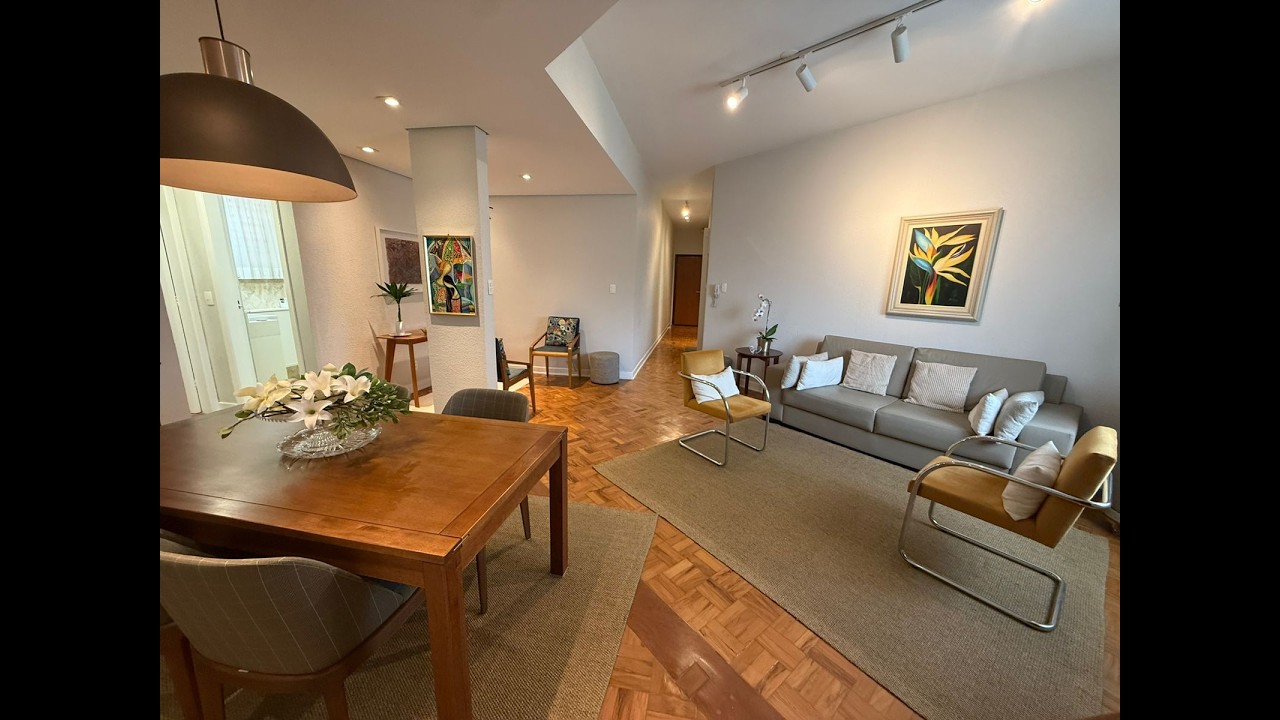Apartamento mobiliado à venda na Vila Mariana - AP3037