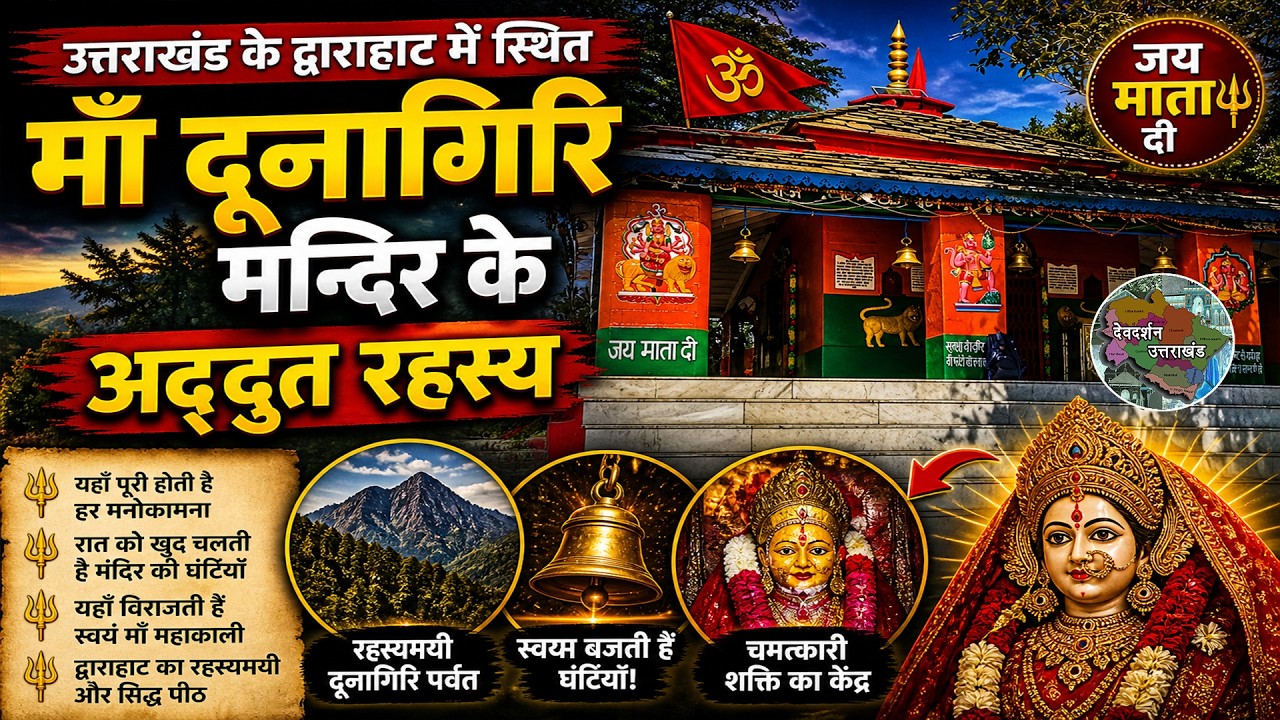 Dunagiri Mandir उत्तराखंड के द्वाराहाट में स्थित माँ दूनागिरि मंदिर के अद्भुत रहस्य #shaktipeeth
