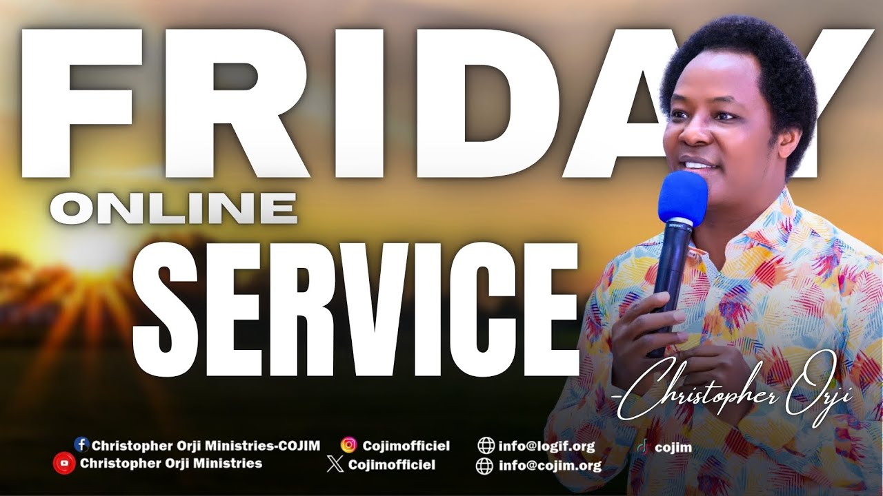 Friday Online Service With God, Jesus Christ And The Holy Spirit.#cojim | #logif 19-09-2025