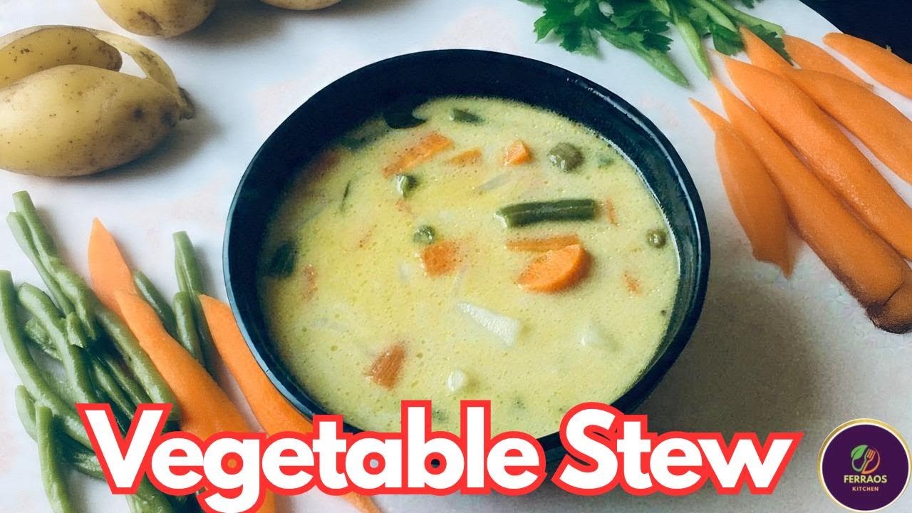 Kerala Style Vegetable Stew | Vegetable Stew Recipe | Healthy Vegan Curry Recipe | വെജിറ്റബിൾ സ്റ്റൂ