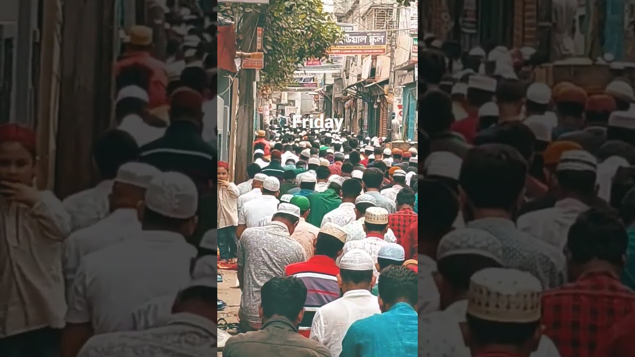 Jumma Mubarak #dhaka #bangladesh #friday #salah #muslim #namaz #street #Allah #amazing #beautiful