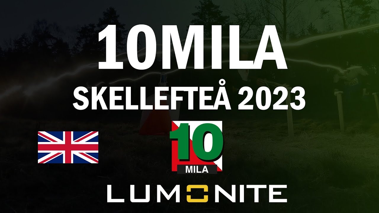 10mila 2023: Tiomila Relay, English