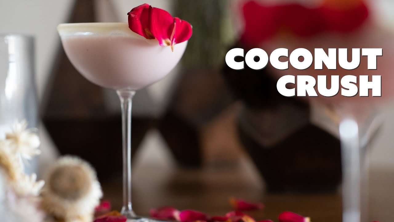 Best Dessert Cocktail |  POMEGRANATE COCONUT COCKTAIL RECIPE