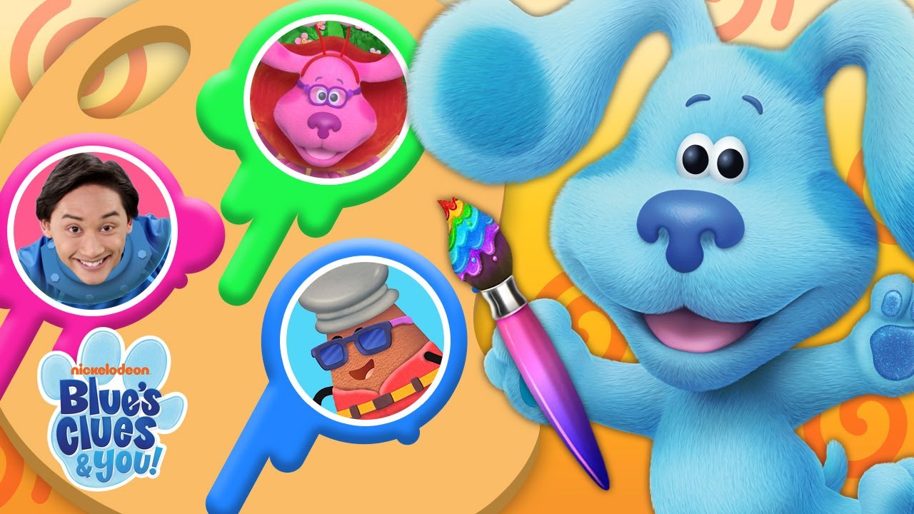 Guess The Missing Color Game #8 w/ Blue, Josh & Magenta! 🦀 | Blue's Clues & You!