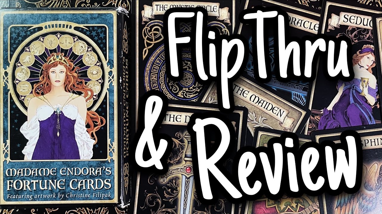 🔮Madame Endora&rsquo;s Fortune Cards🔮 | Deck FlipThru & Review