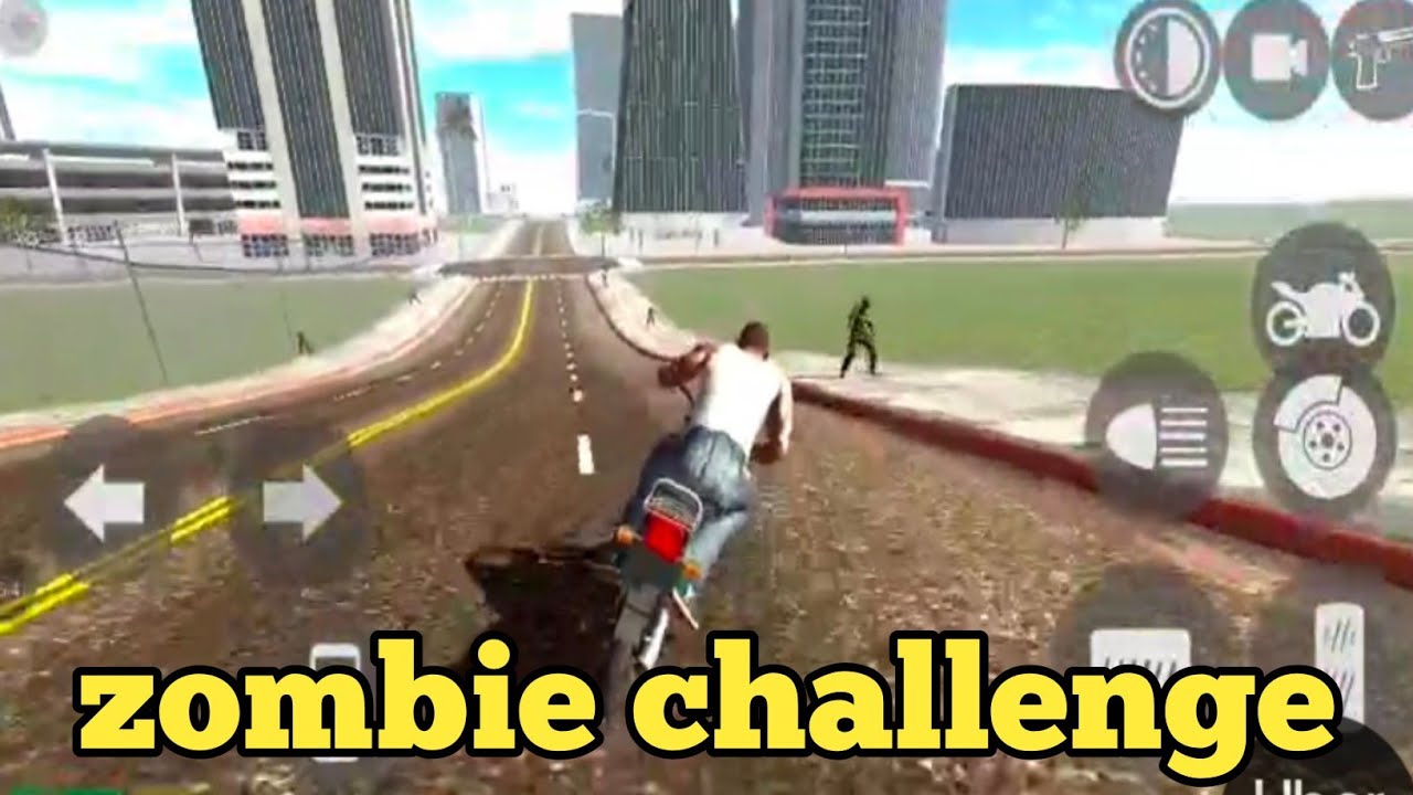 Indian bike driving 3D || zombie challenge