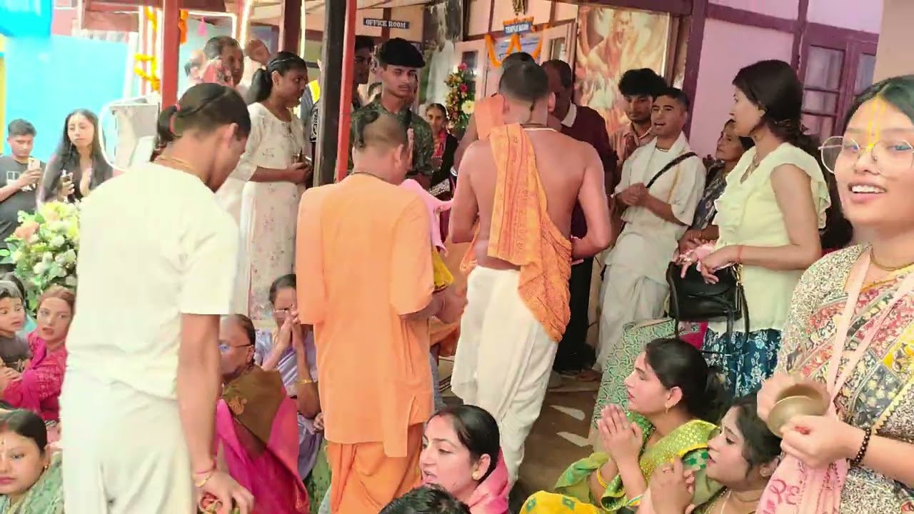 Avishek Maha Mantra Radhastami ISKCONSHILLONG