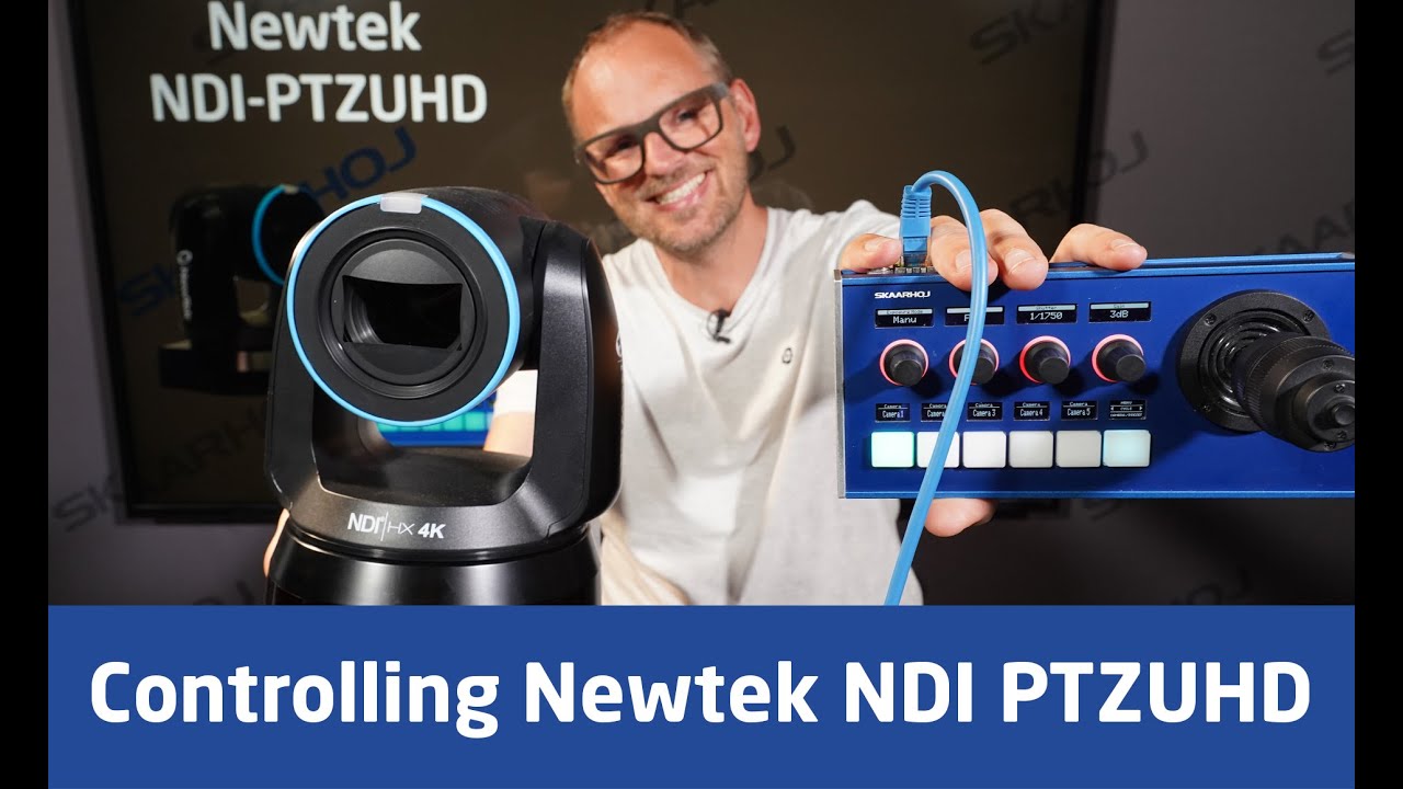 LEGACY - The best way to control a Newtek NDI PTZUHD camera