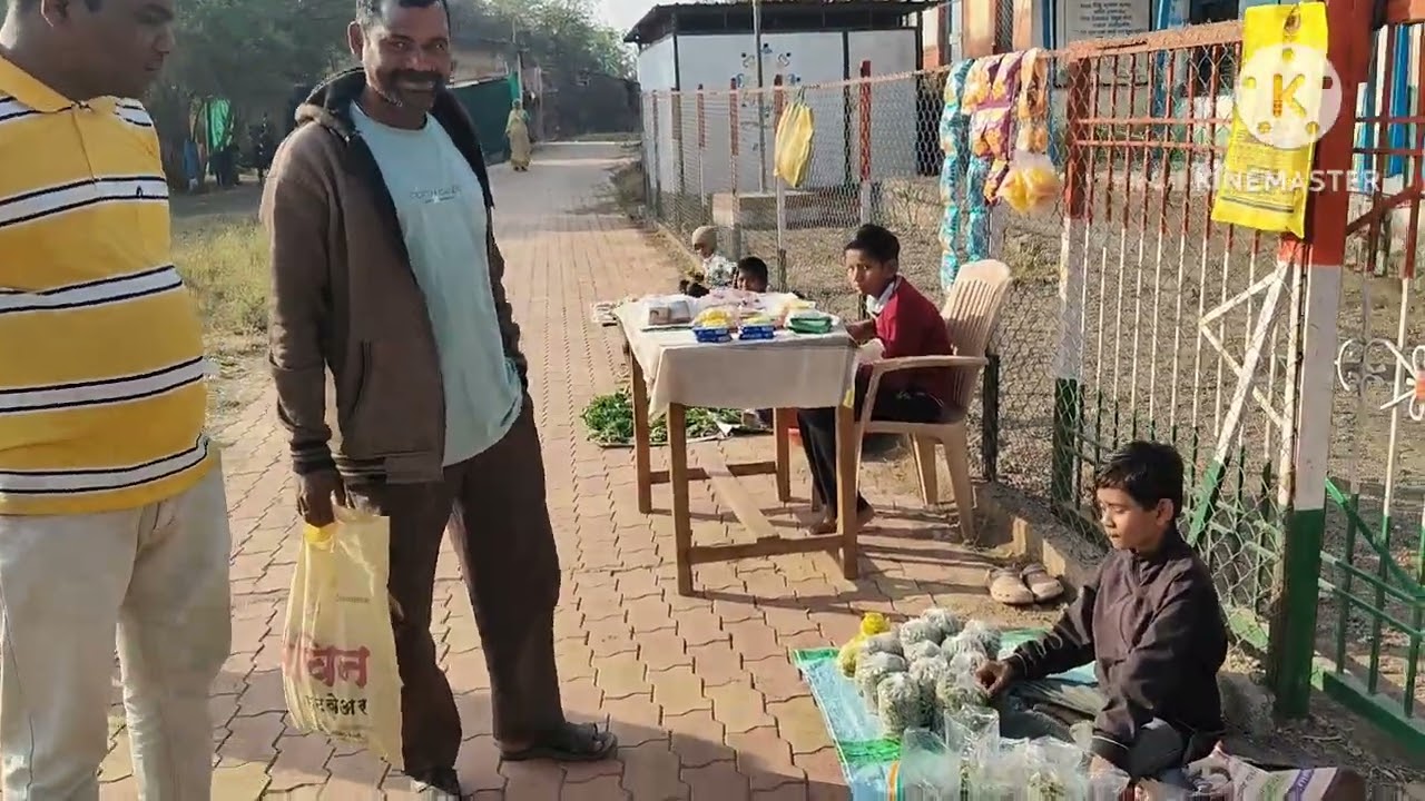 आठवडी बाजार जिल्हा परिषद शाळा चिखली ०९/०१/२०२६