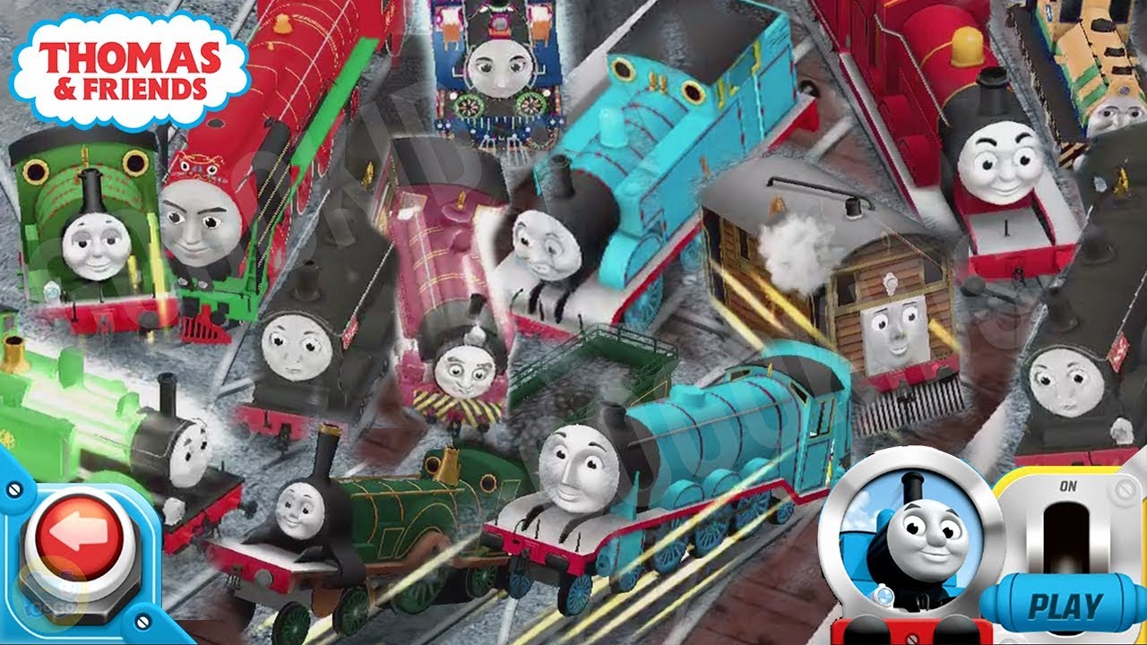 Thomas and Friends: Race On! All Engines UNLOCKED! - Friends vs Friends Update #26