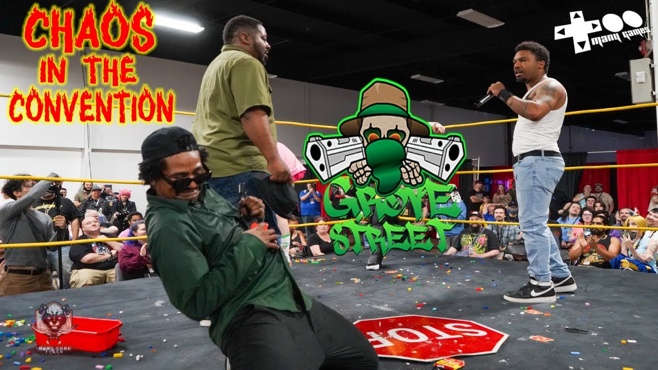 🔥CHAOS IN THE CONVENTION🔥- Grove Street vs Team Rocket - Cosplay Pro Wrestling