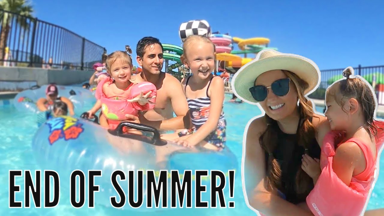 We Don't Want it to be Over! / WATER SLIDES, SNACKS and END of SUMMER FUN!