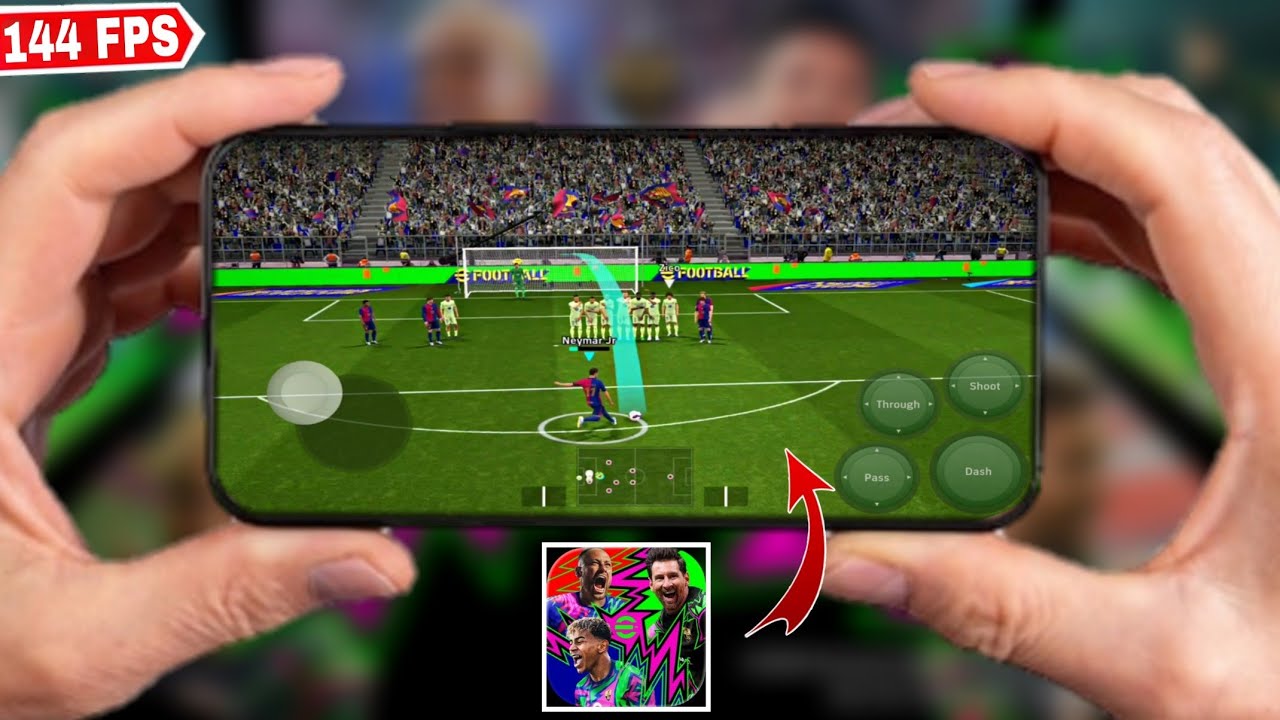 Тест игры eFootball Mobile 2026 на REDMAGIC 11 PRO | Геймплей с ультраграфикой [144 FPS]