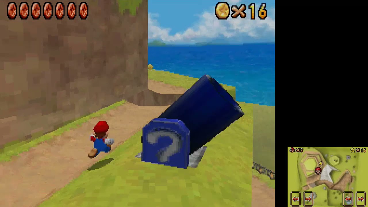 Super Mario 64 DS - Bob-Ombs Bombenberg - Finde die 8 Münzen