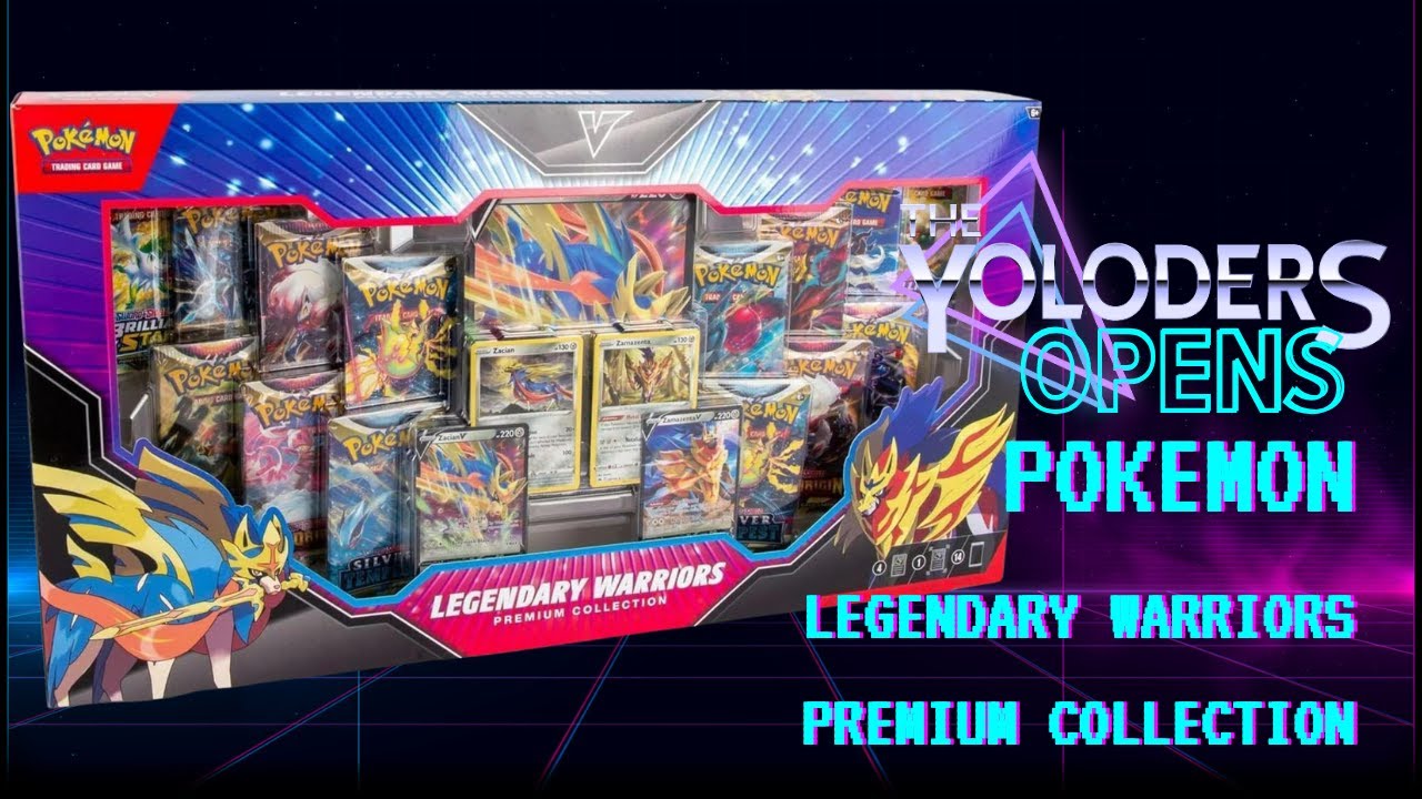 The Yoloders Open Pokemon Trading Card Legendary Warriors Premium Collection