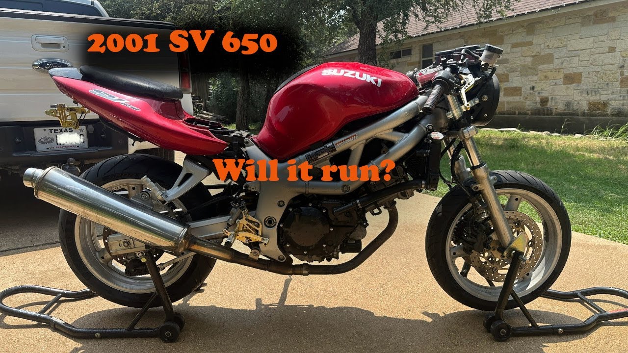 2001 SV650 will it run? Part 1 - Initial assessment