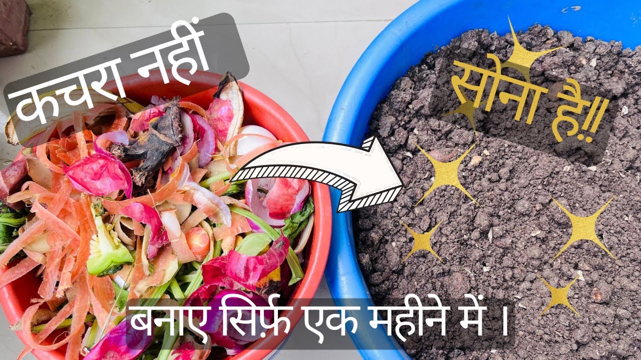 Как сделать компост дома из кухонных и садовых отходов. Простой и недорогой способ.