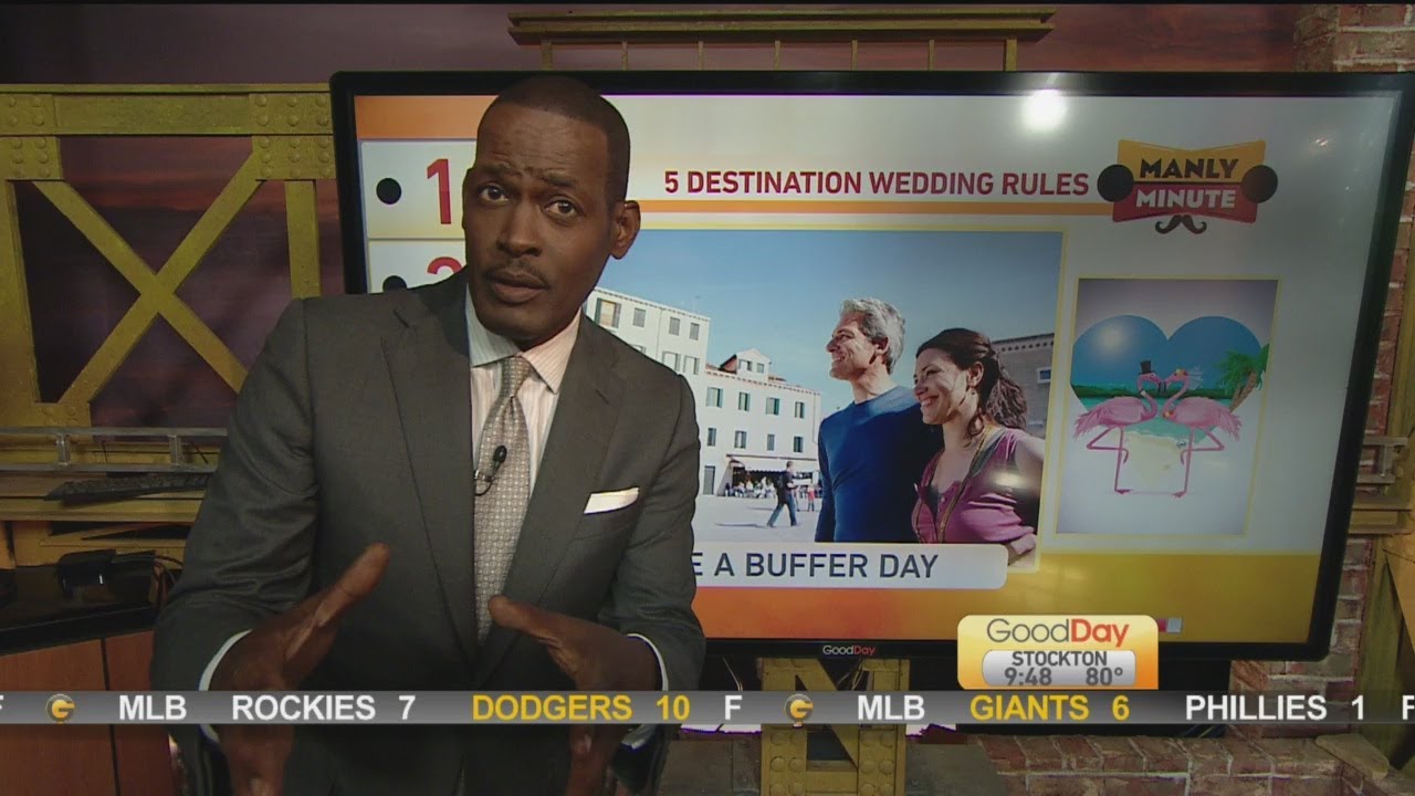Manly Minute: 5 Destination Wedding Rules