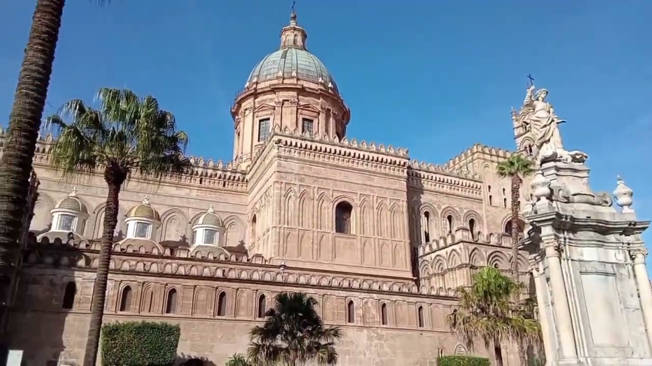 Кафедральный собор города Палермо. Сицилия. ITALY 🇮🇹