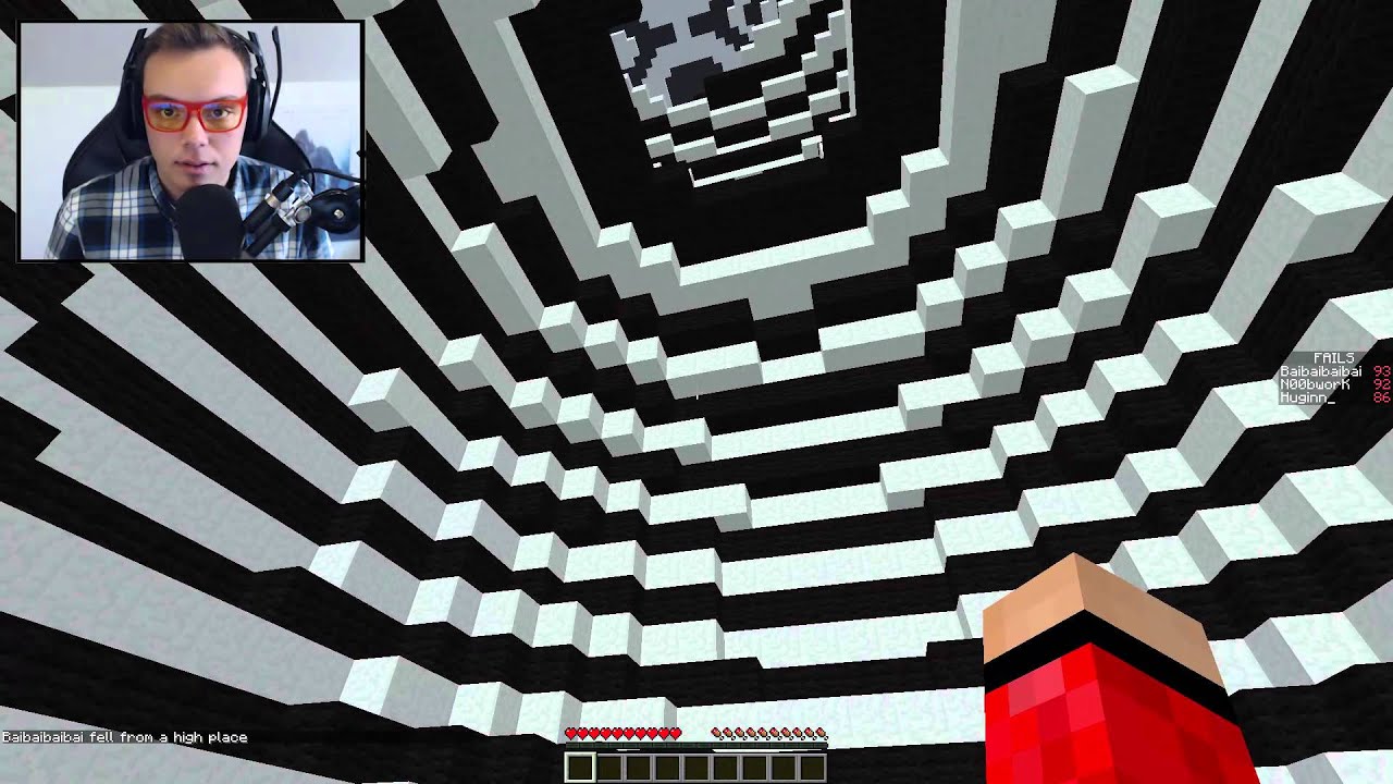 FØLG GRESSKARET! | The Dropper | Norsk Minecraft