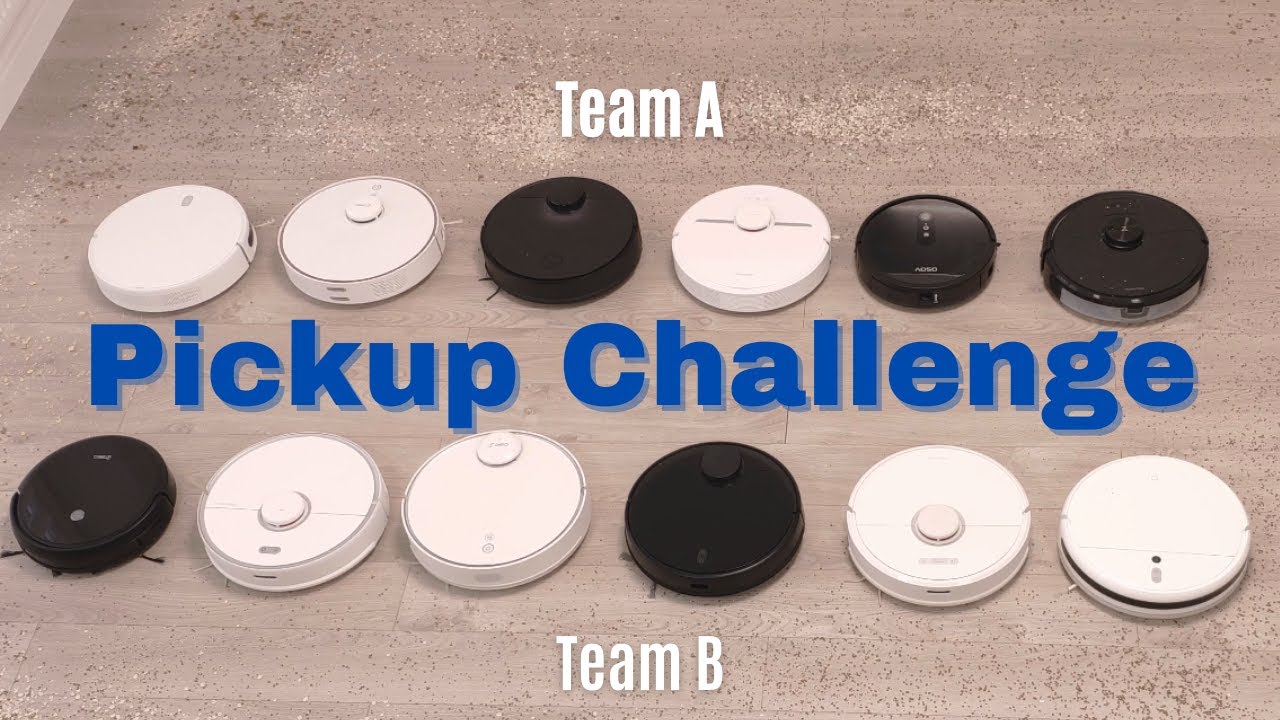Robot Vacuums Pickup Challenge: Xiaomi vs. Roborock vs. Dreame vs. 360