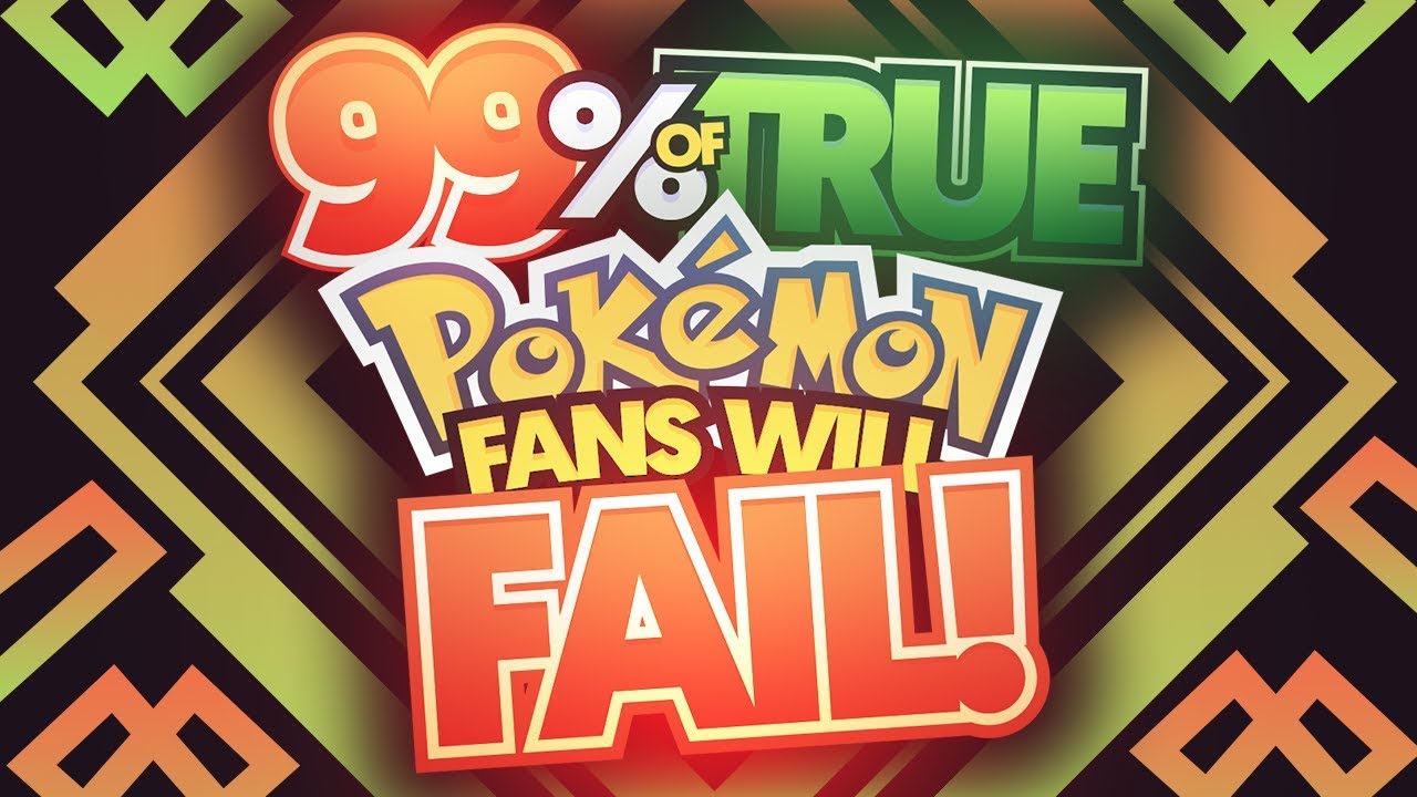 99% of TRUE Pokemon Fans Will FAIL This Pokemon Quiz!