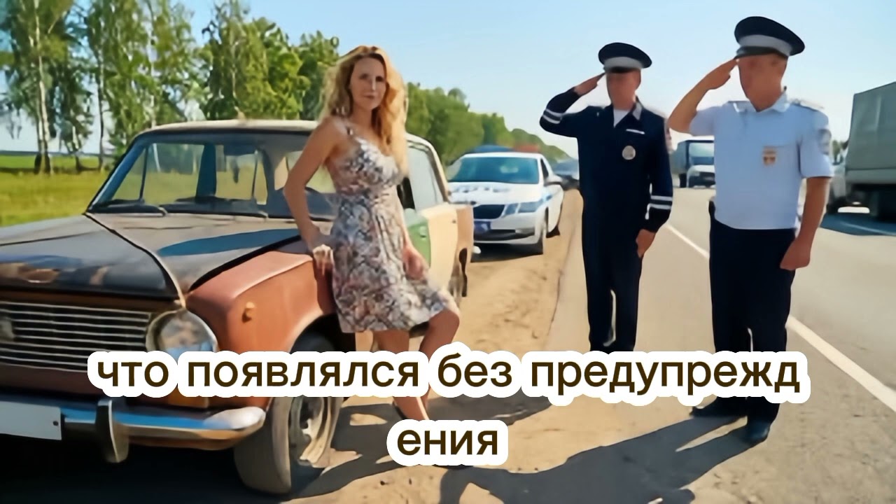 Обычная остановка «развалюхи»... пока они не поняли, КТО за рулём!