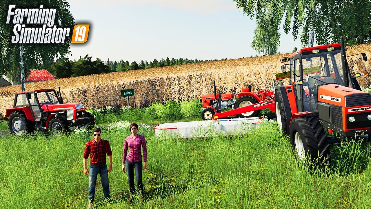🔥 Wiosenny Wypad na Łąkę 💣 NIEBEZPIECZNIE 💣 🦹‍♀️👨🏼‍🌾 Rolnicy z Miasta 😍 Farming Simulator 19 🚜