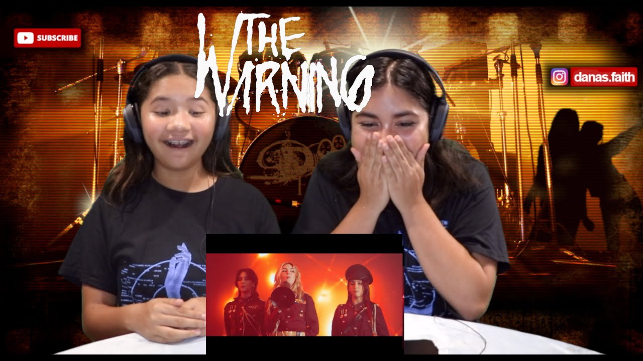 Two Girls React To The Warning - DISCIPLE (Official Music Video) 4K