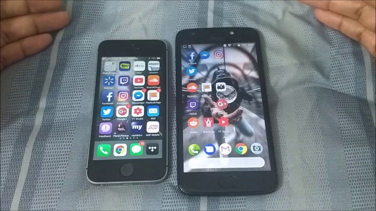 Iphone SE vs Moto E4: Speedtest??