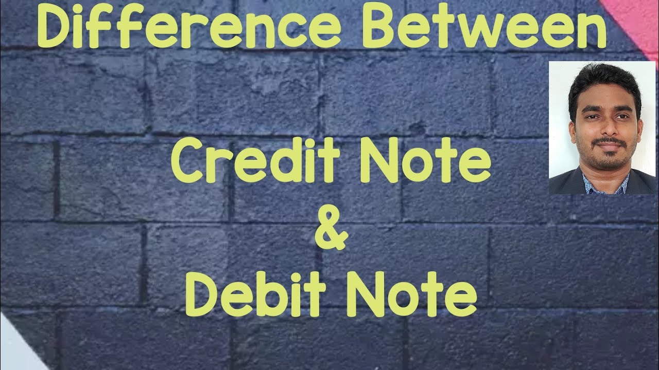 Credit Note and Debit note Differences Explained in Tamil with Examples