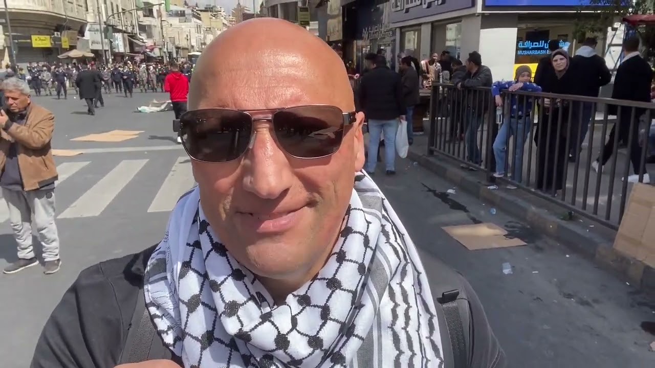 In Amman, Jordan, protesters denounce Israel after Friday prayer