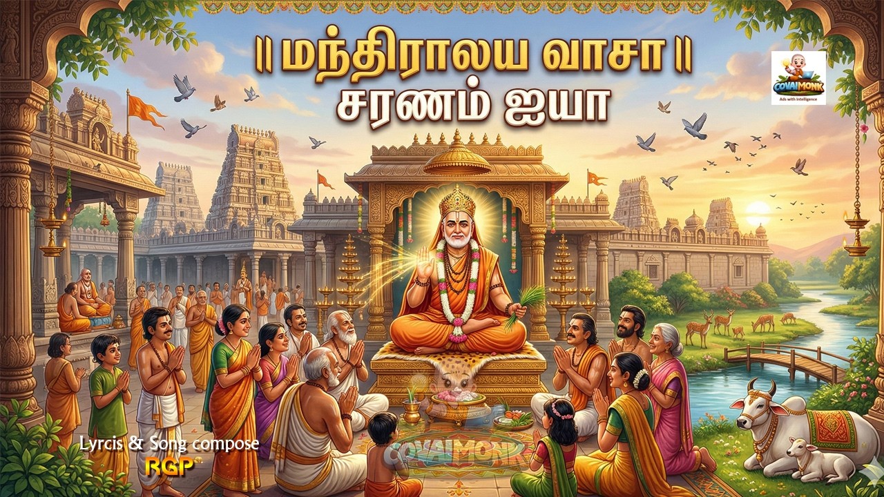 மந்திராலய வாசா சரணம் ஐயா #ragavendraswamy | RGP
