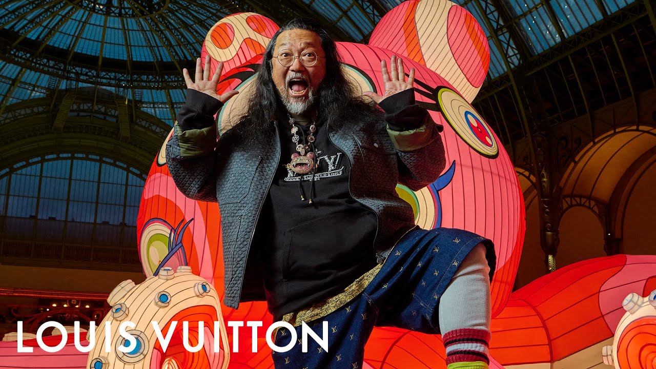 Такаси Мураками на выставке Art Basel в Париже | LOUIS VUITTON