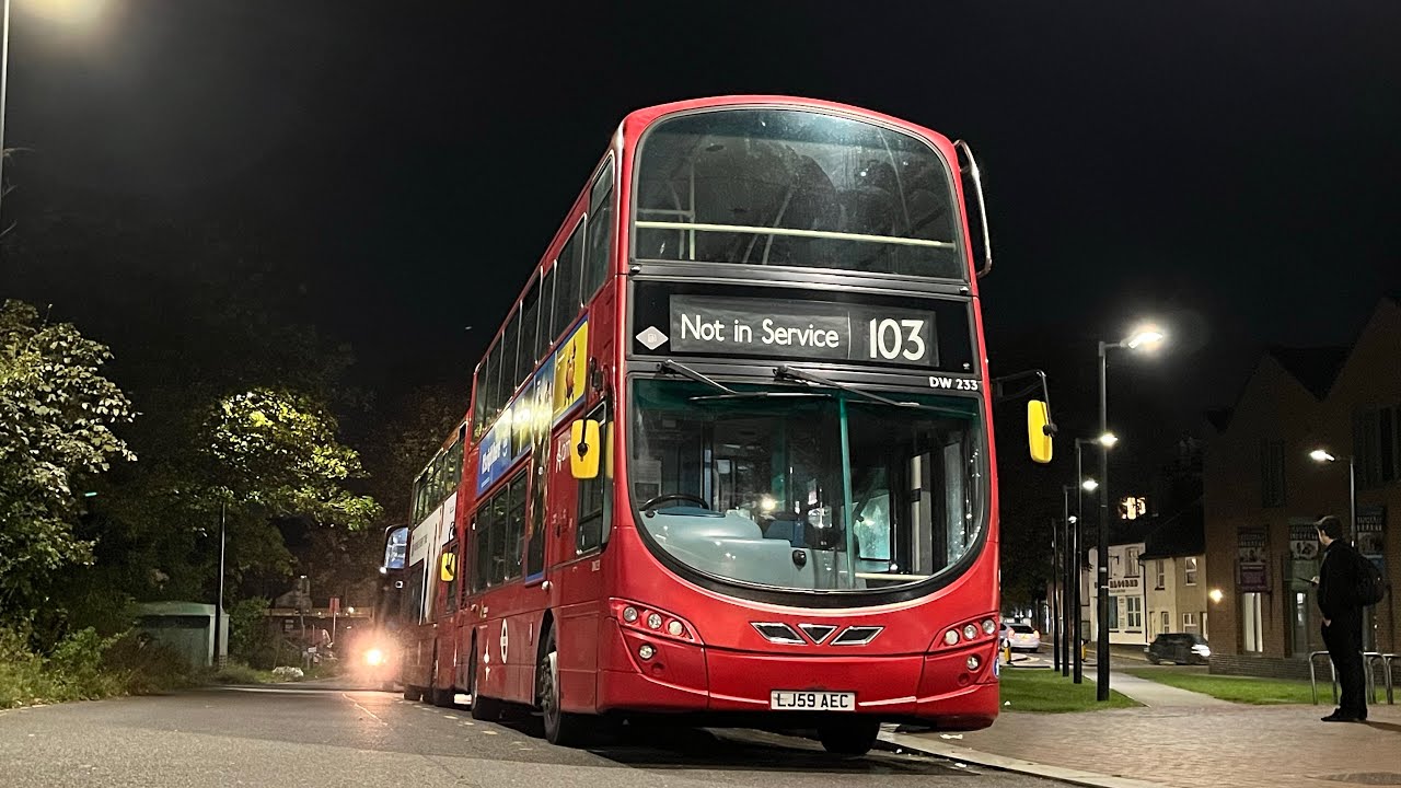 *FULL ROUTE JOURNEY* Arriva London Route 103. Chase Cross - Rainham. Gemini 2 DB300 DW229 (LJ59 AEY)