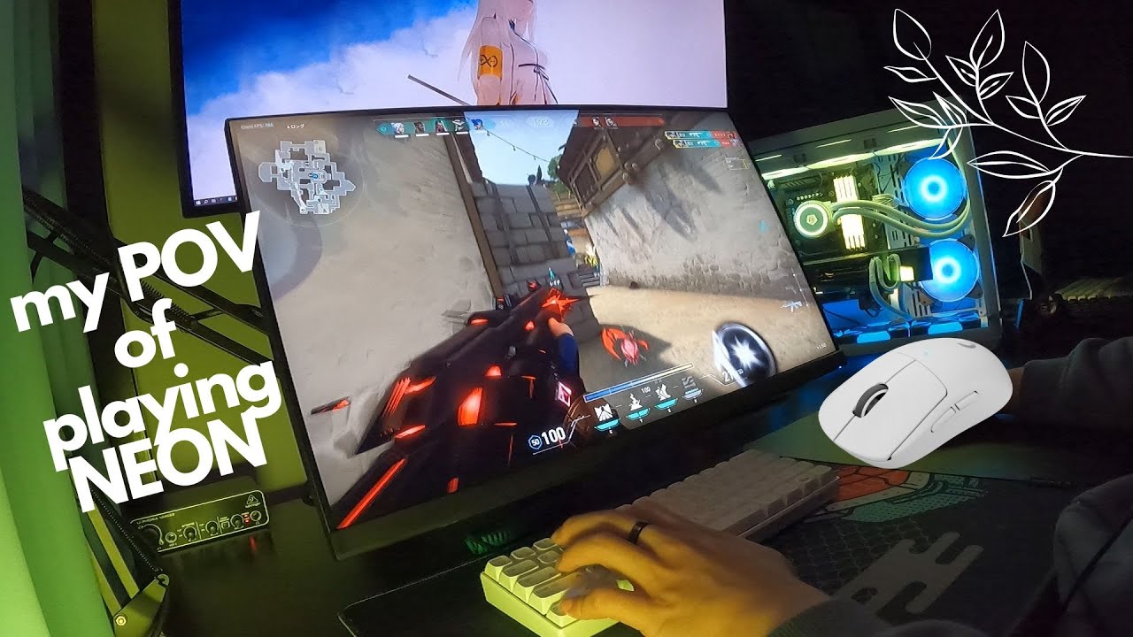 i played NEON but there's immortals in the lobby // VALORANT POV ASMR