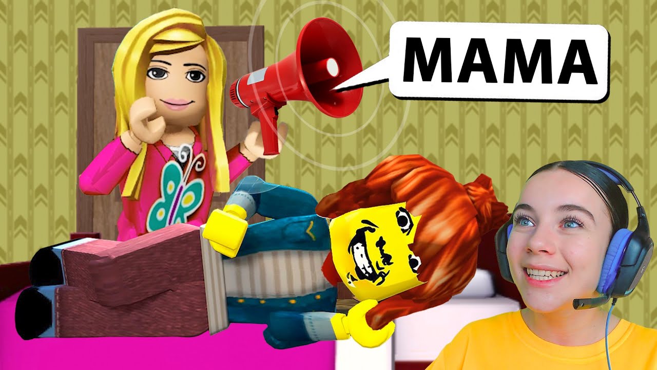 ПРАНКИ НАД МАМОЙ в ROBLOX!