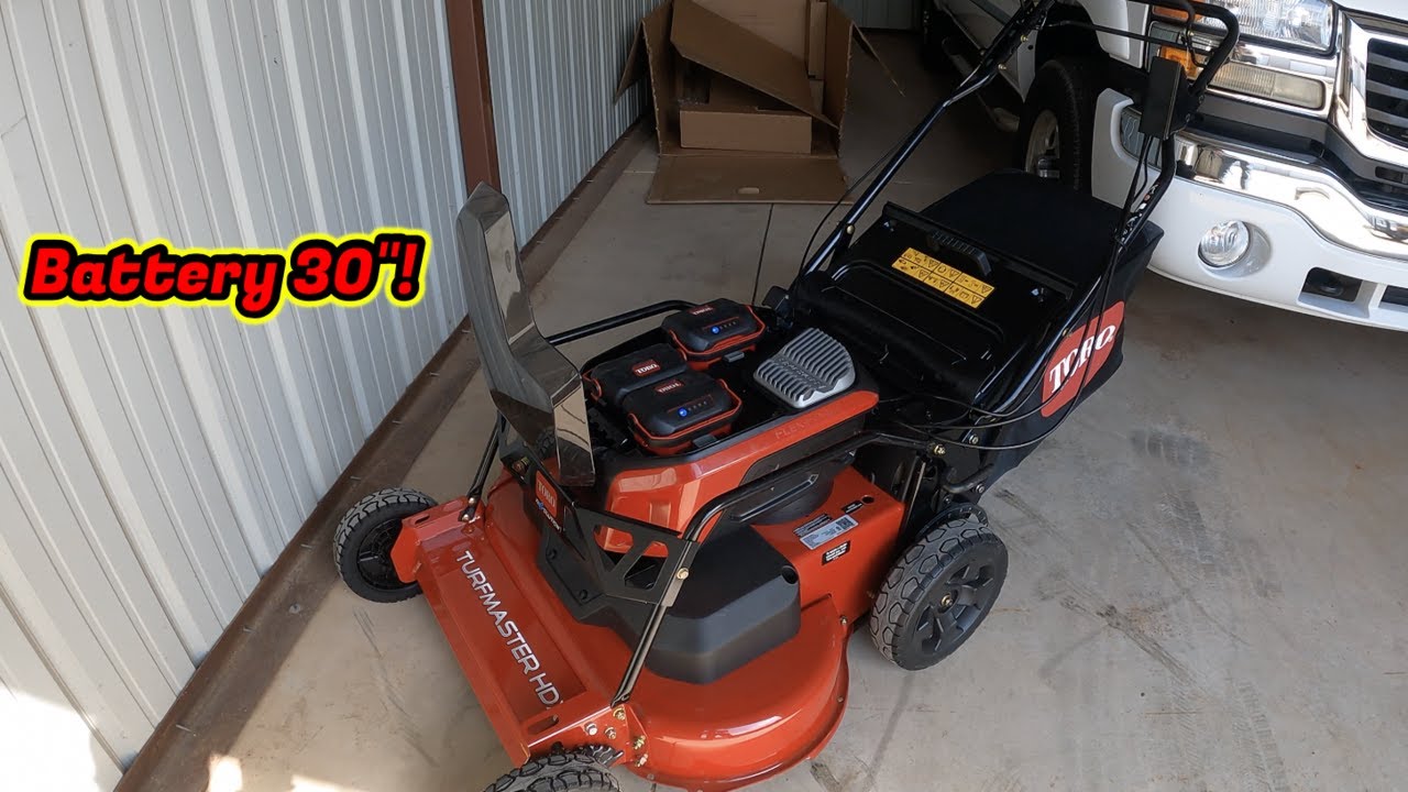 Новый газонокосилка Toro Turfmaster HDX на 60 В — это нечто!