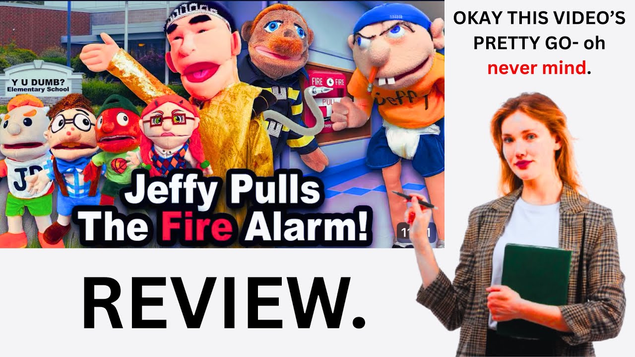 SML Movie: Jeffy Pulls The Fire Alarm! *REVIEW*