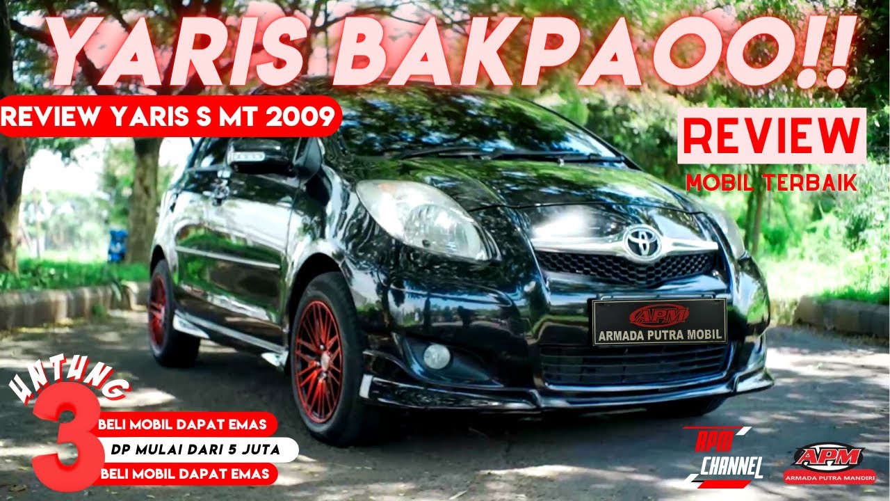 Review Toyota Yaris S 2009 | YARIS BAKPAO LARIS DIJAMANYA!! | Mobil Bekas Berkualitas